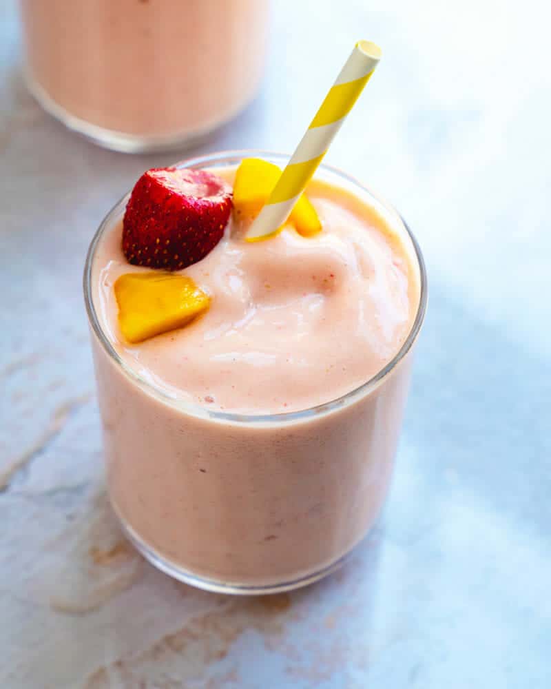 Greek Yogurt Smoothie Protein Packed A Couple Cooks