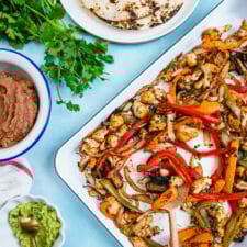 Vegan Fajitas (on a Sheet Pan!)-image