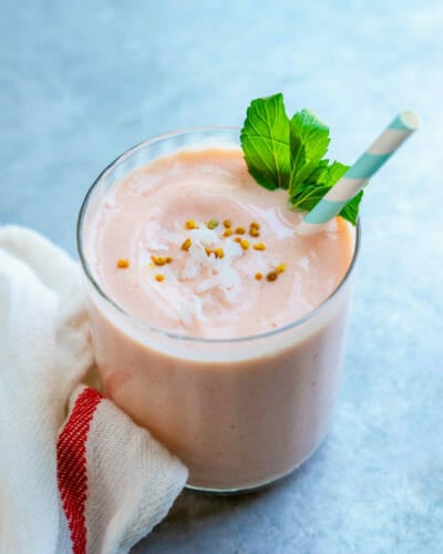 Greek Yogurt Smoothie Protein Packed A Couple Cooks 