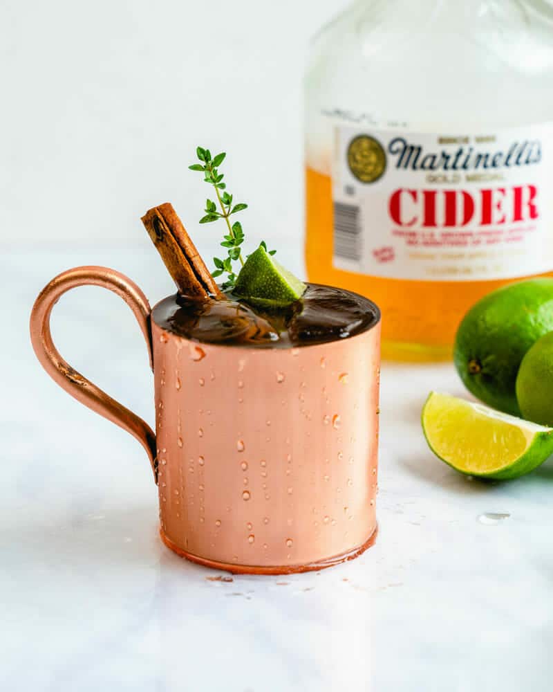 Apple cider mule