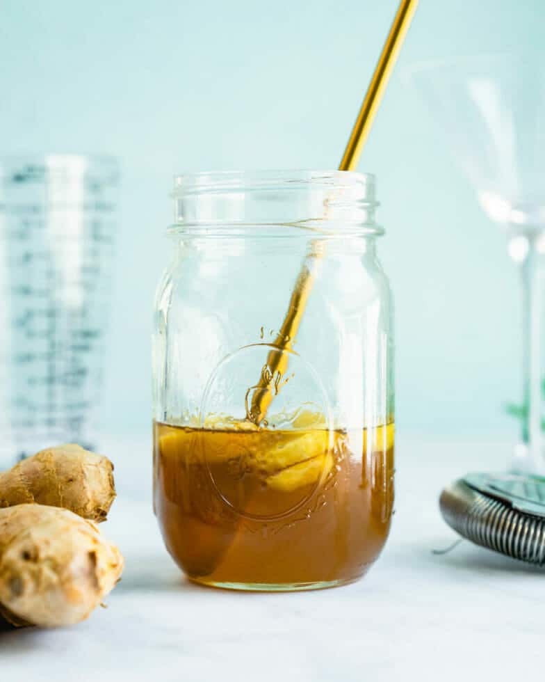 Ginger Simple Syrup (Easy DIY!) A Couple Cooks