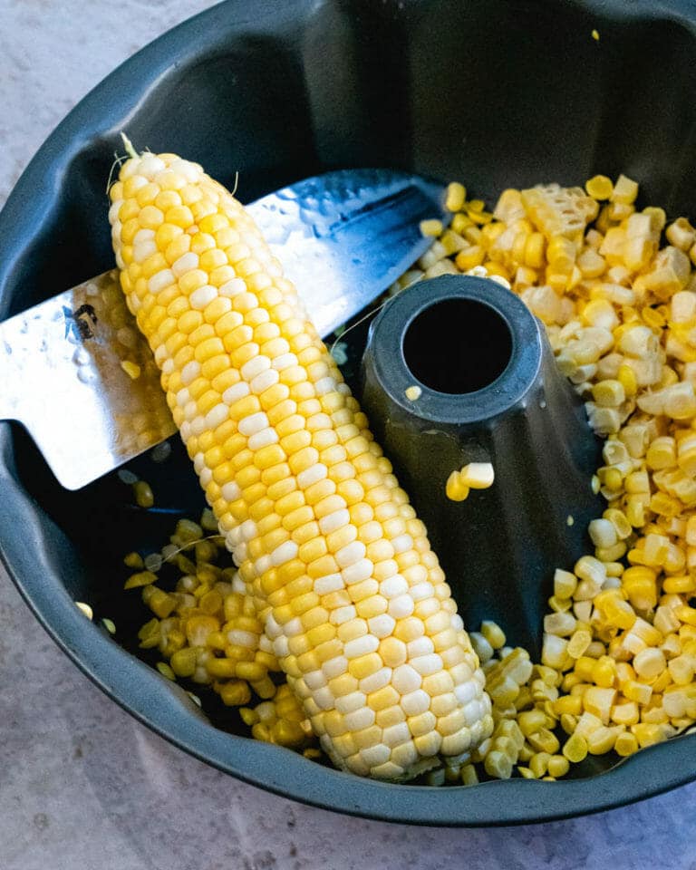 How to Cut Corn Off the Cob A Couple Cooks
