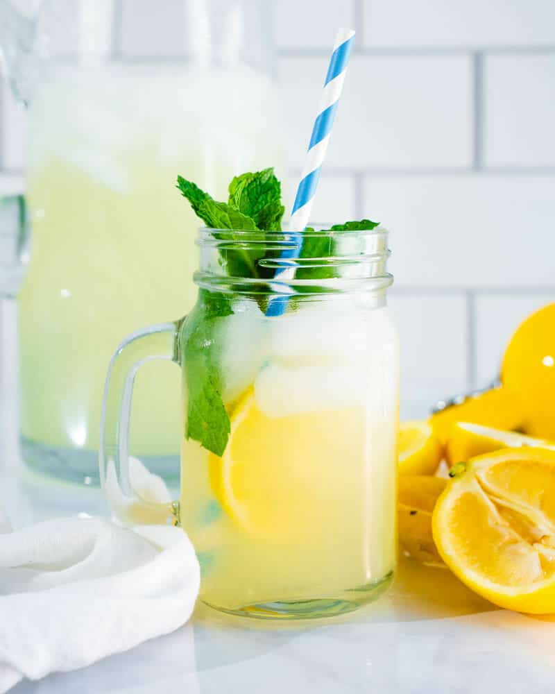 Homemade lemonade