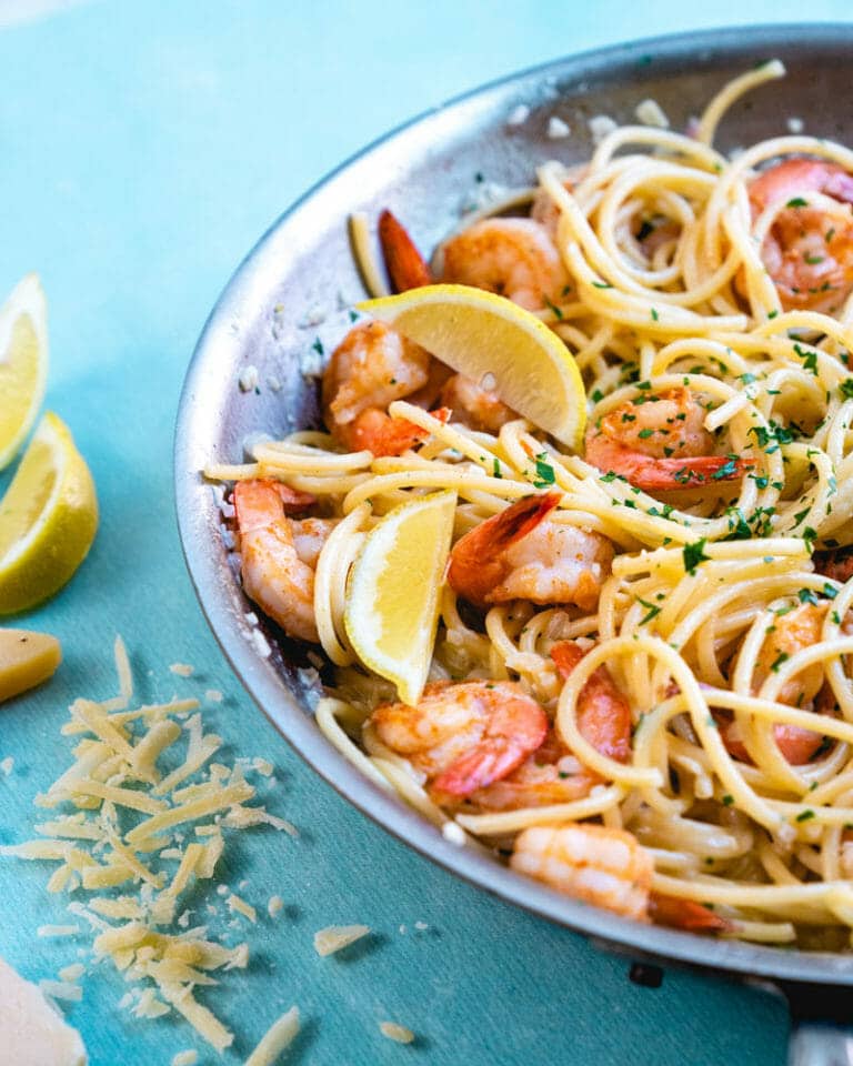 Creamy Shrimp Pasta – A Couple Cooks