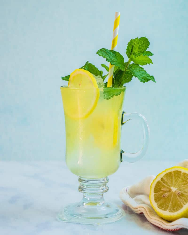 Spiked lemonade