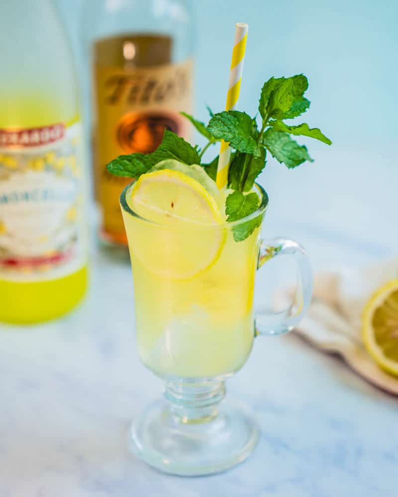 Spiked lemonade