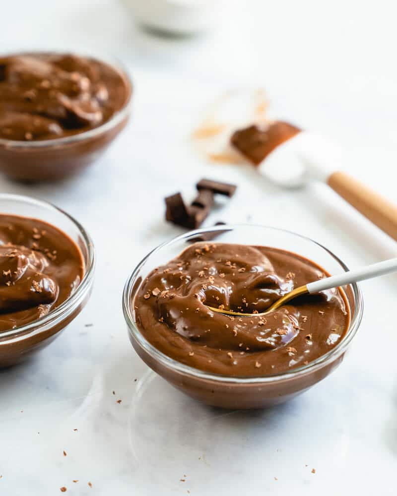 Vegan chocolate pudding