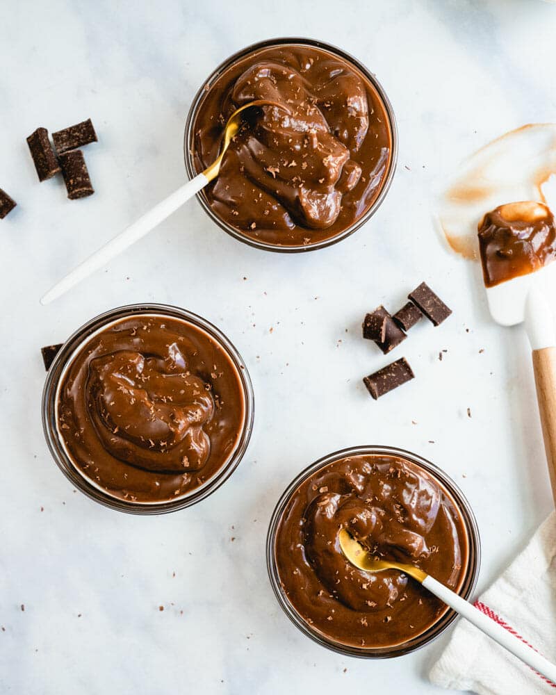 Vegan chocolate pudding