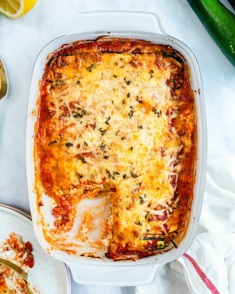 Perfect Zucchini Lasagna (Not Watery!) A Couple Cooks