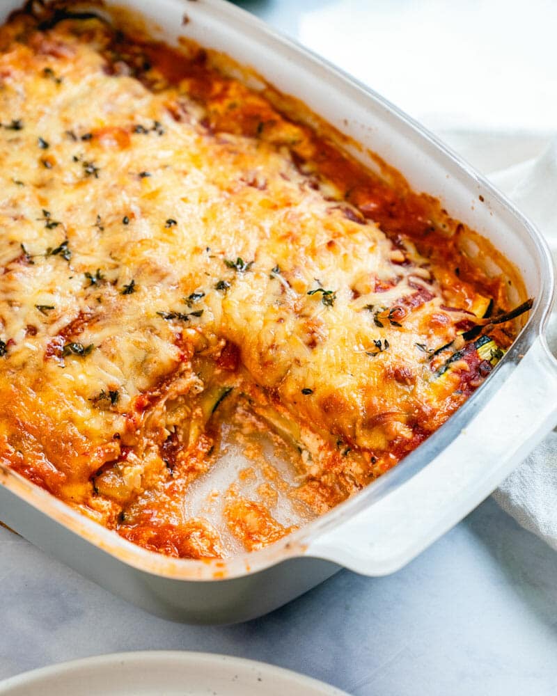 Zucchini lasagna