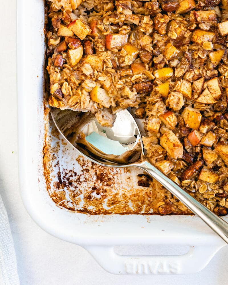 Baked apple oatmeal