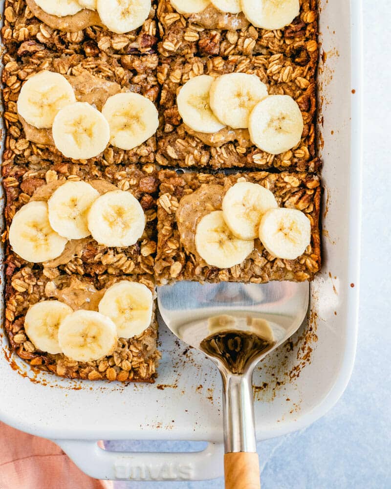 Banana baked oatmeal