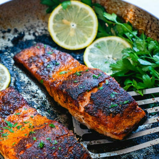 Cajun Salmon (Fast & Easy!) – A Couple Cooks