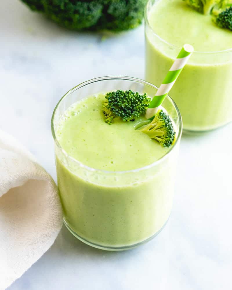 Le smoothie au brocoli
