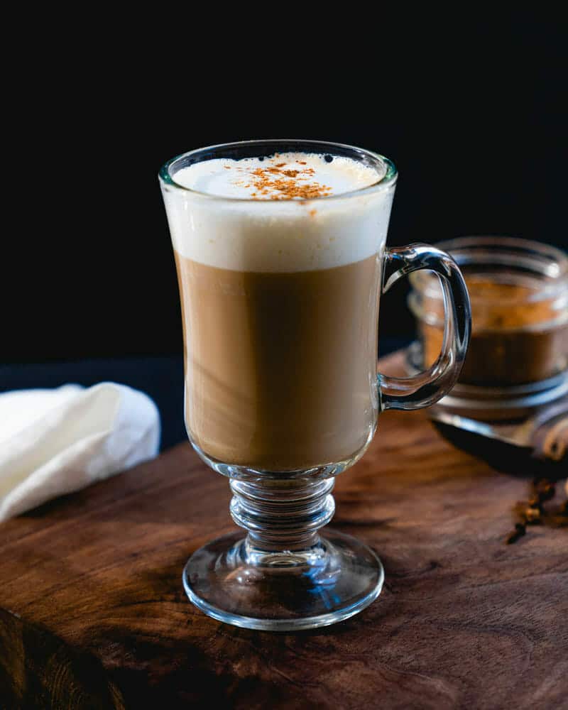 Dirty chai latte