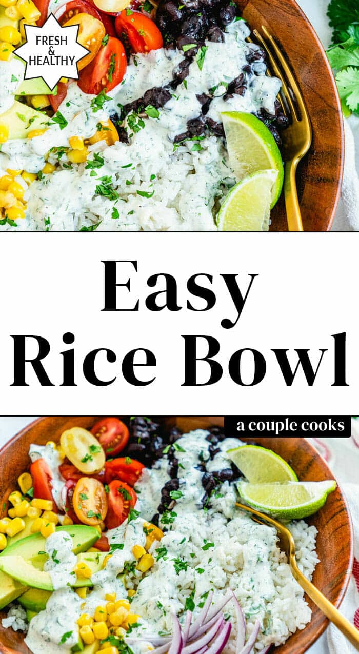 Easy Rice Bowl A Couple Cooks