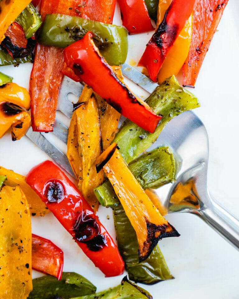 Epic Roasted Bell Peppers A Couple Cooks