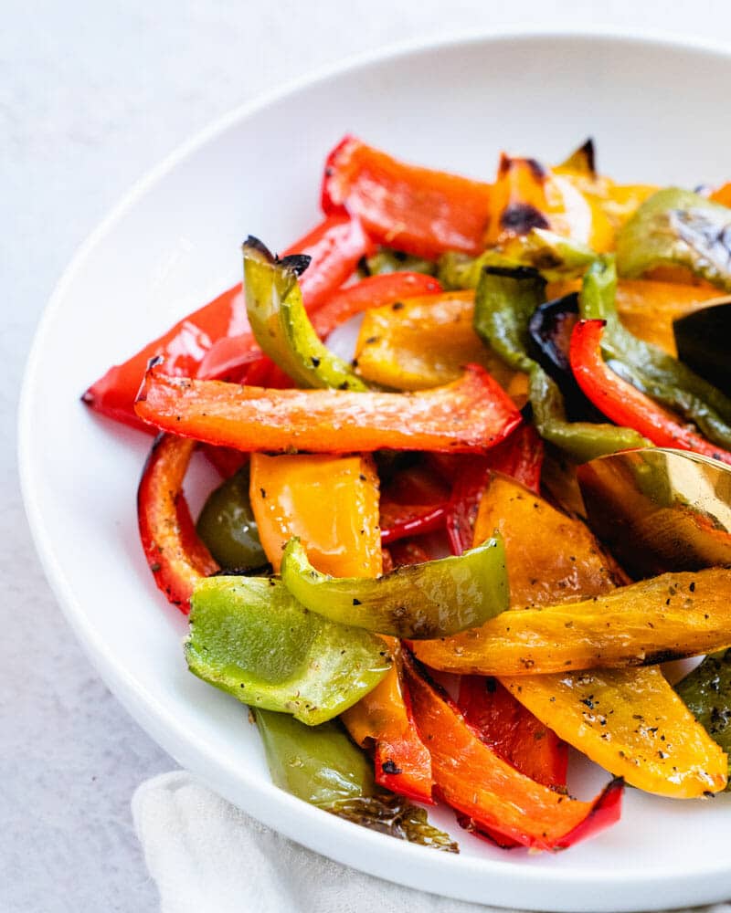 Roasted bell peppers