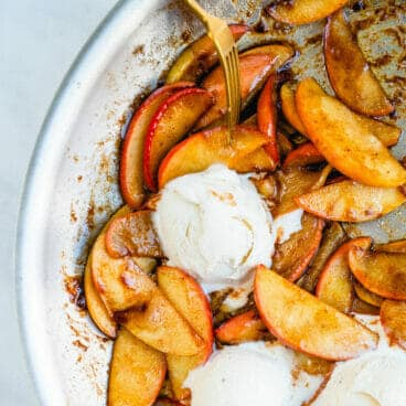 Sauteed apples