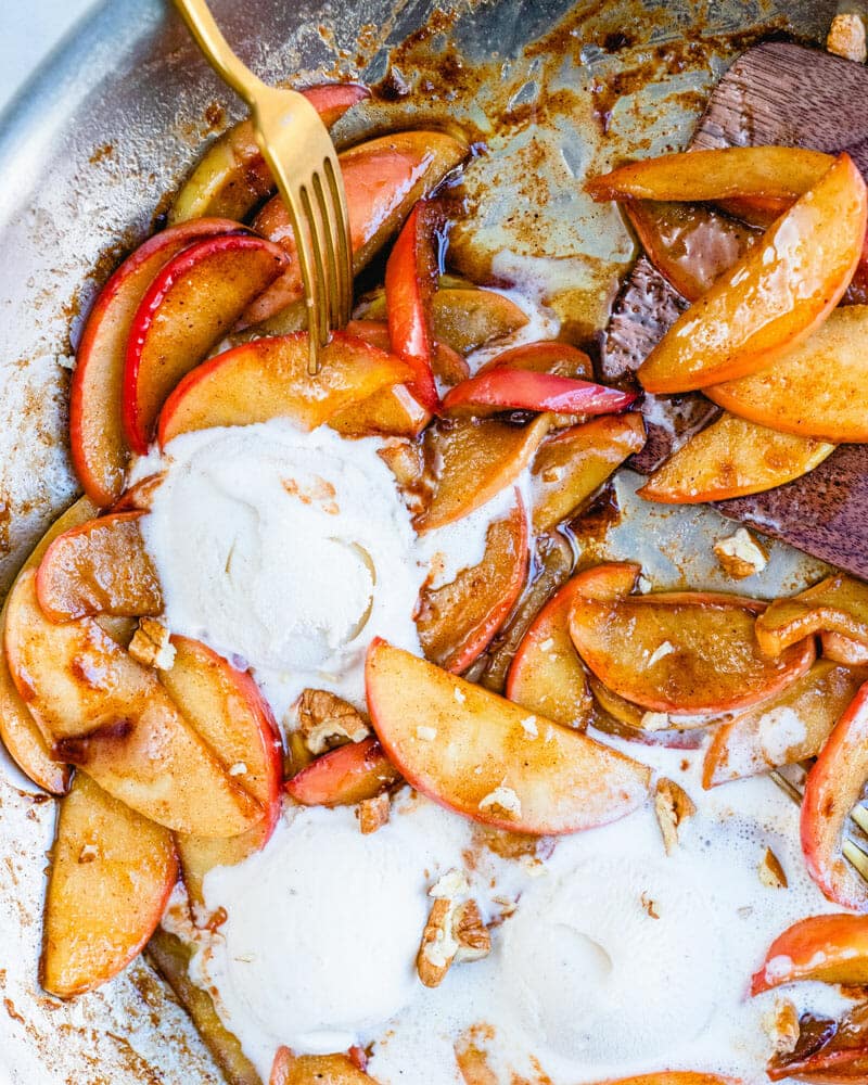 How to make sauteed apples