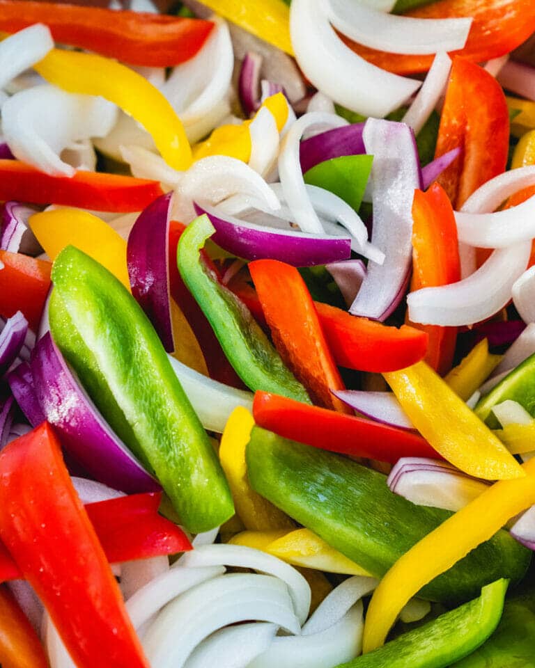 Quick Sauteed Peppers and Onions A Couple Cooks