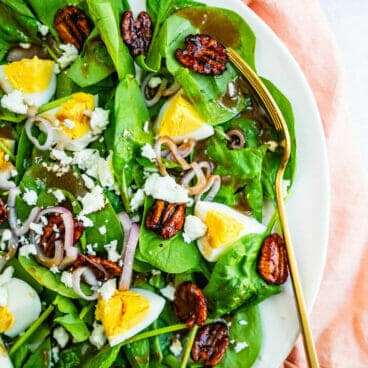 Spinach salad