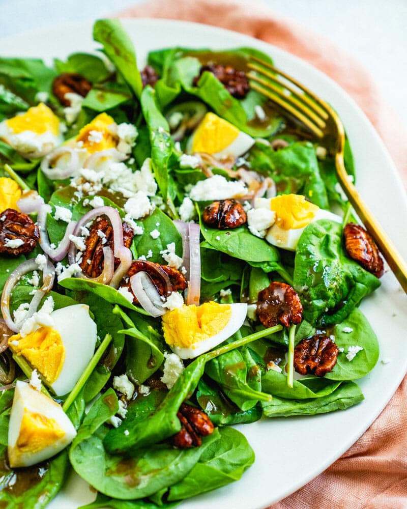 Spinach salad