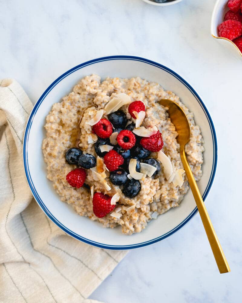 Perfect Steel Cut Oats (25 Minutes!) – A Couple Cooks