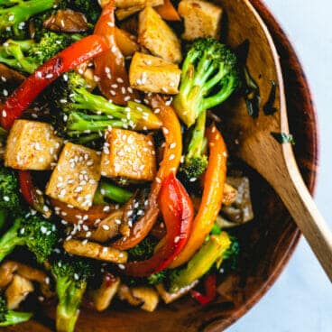 Tofu stir fry