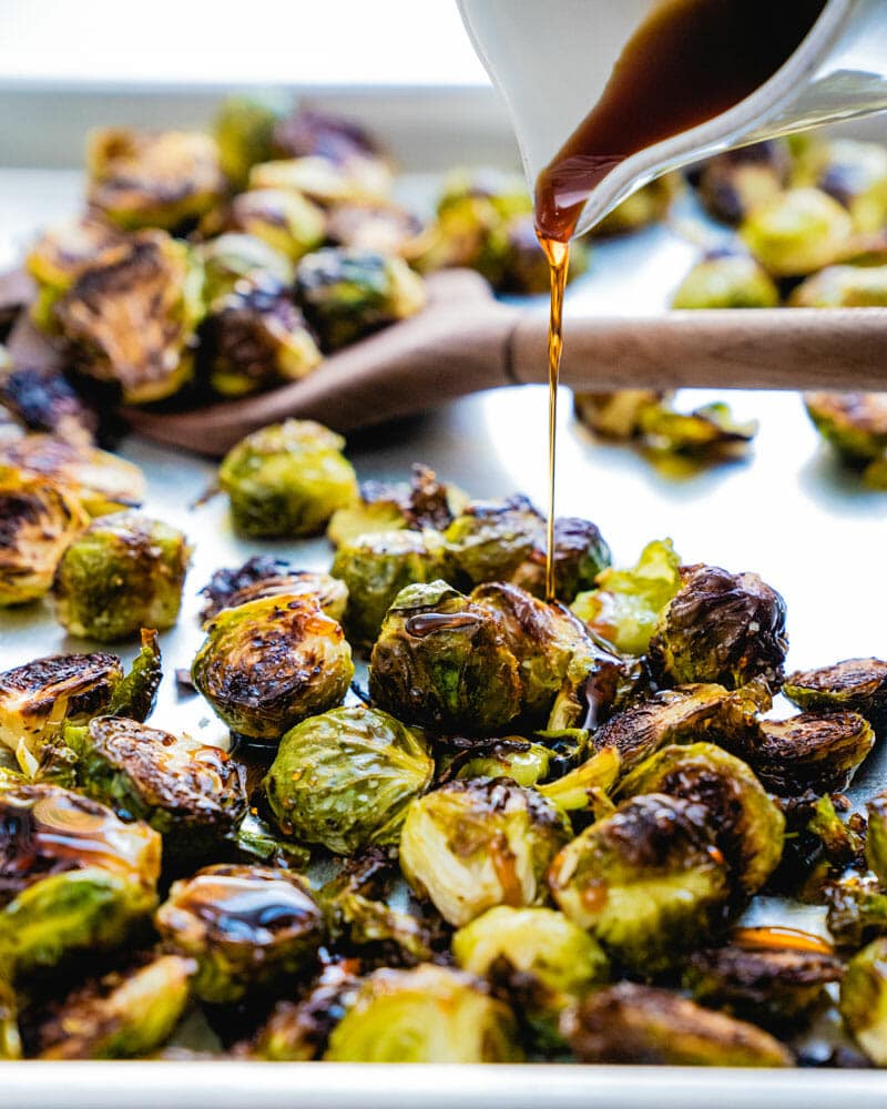 Brussels sprouts with maple glaze recipe