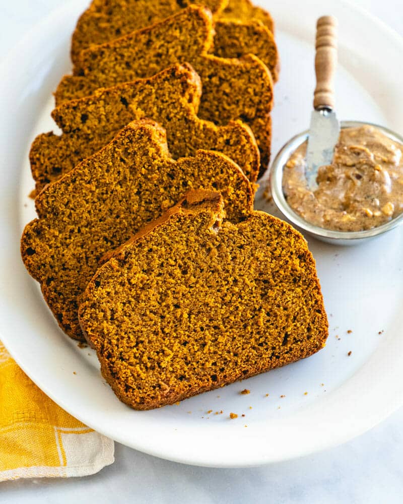 Healthy pumpkin bread