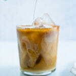 Iced chai latte