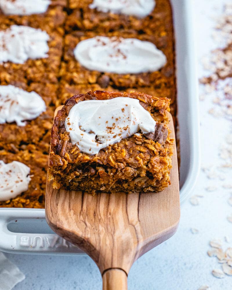 Pumpkin baked oatmeal