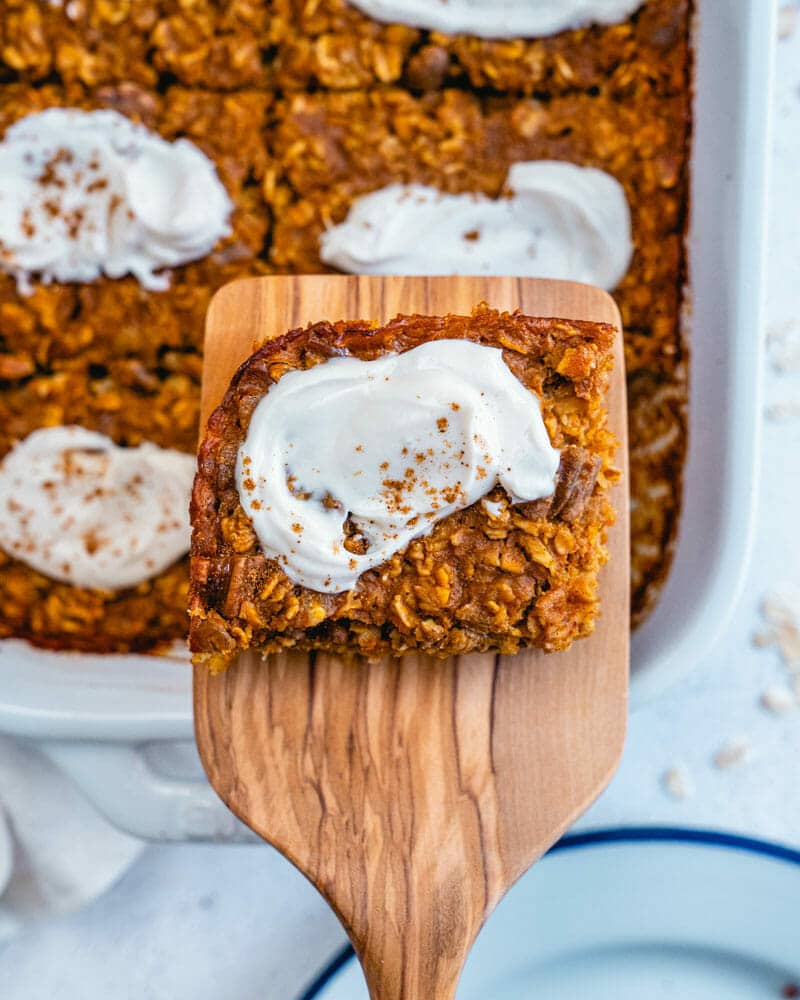 Pumpkin baked oatmeal