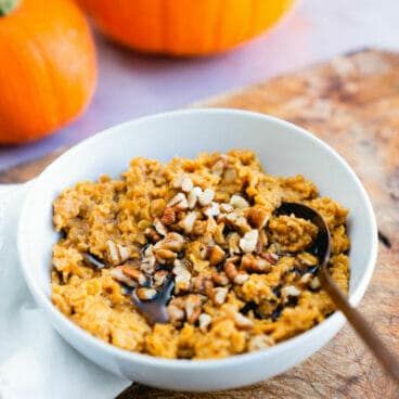 Pumpkin oatmeal