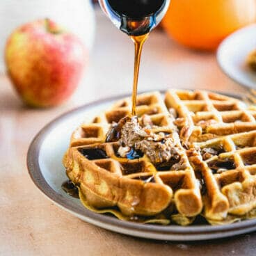 Pumpkin waffles