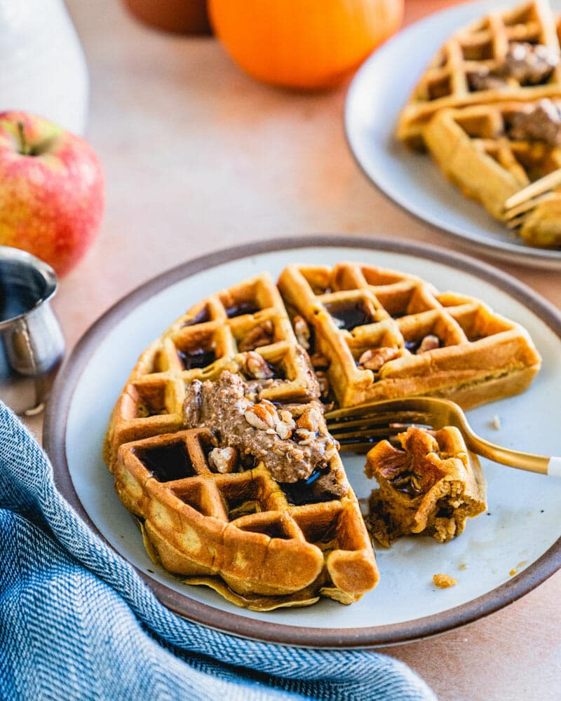 Pumpkin waffles