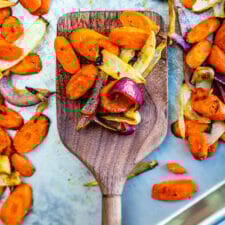 Roasted Carrots and Onions-image