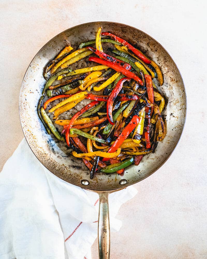 Sauteed peppers