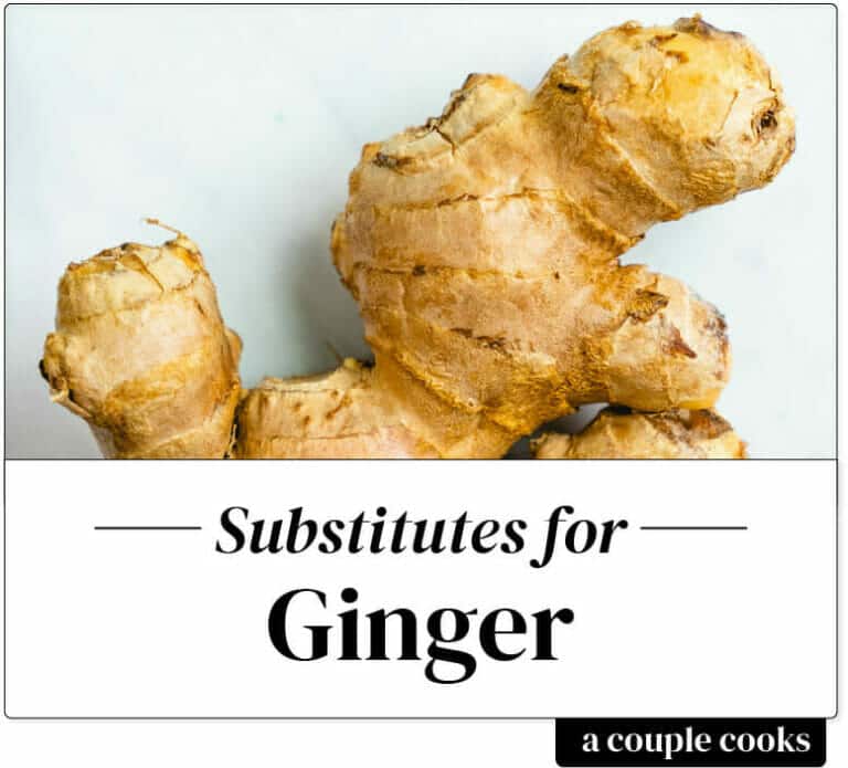 Best Ginger Substitute A Couple Cooks