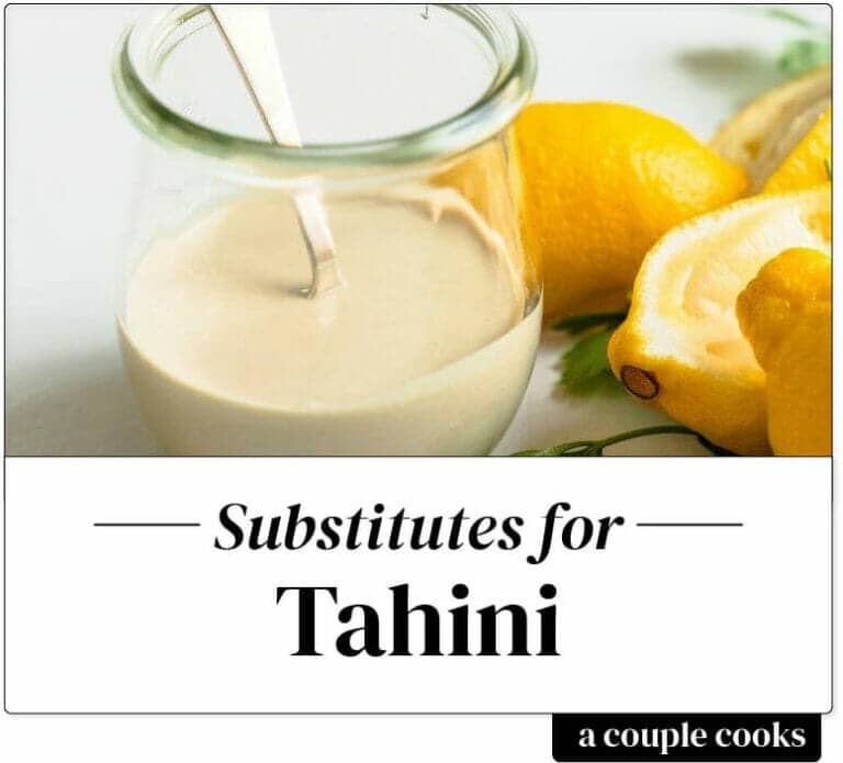 Best Tahini Substitute A Couple Cooks