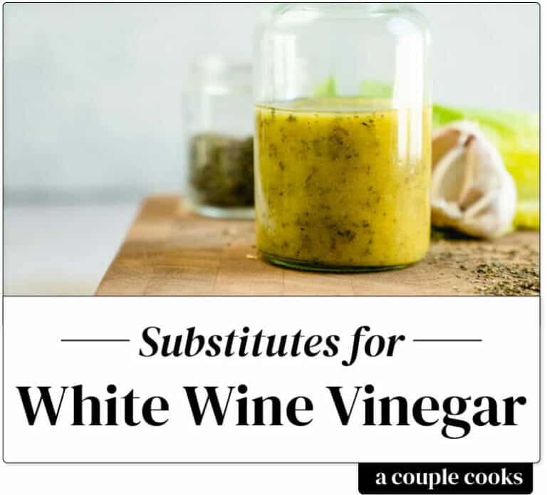 Best White Wine Vinegar Substitute A Couple Cooks