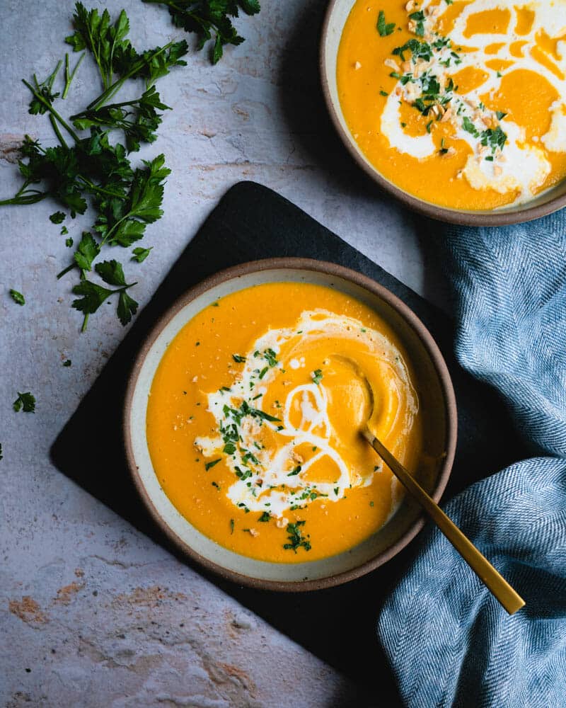 Best Butternut Squash Soup (Vegan!) – A Couple Cooks