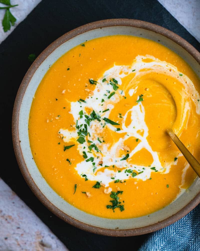 Best Butternut Squash Soup (Vegan!) – A Couple Cooks