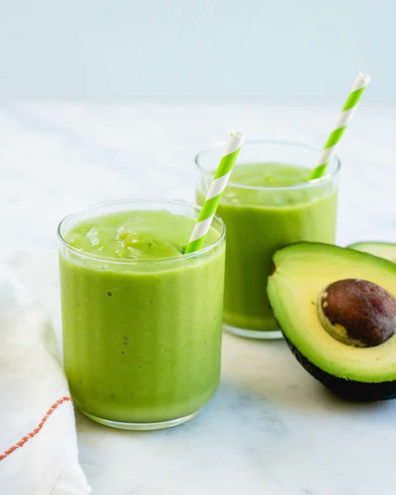 Avocado banana smoothie