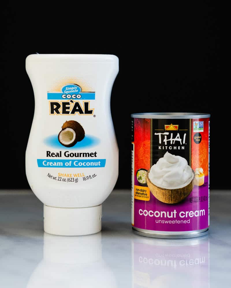 Cream of Coconut vs Coconut Cream