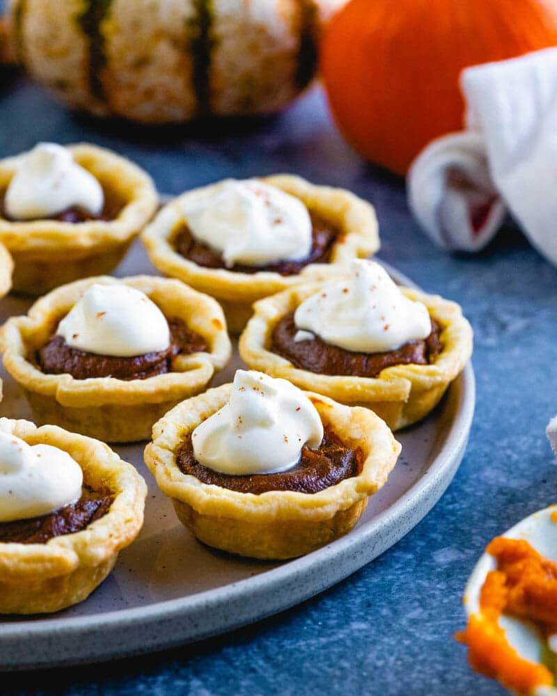 Mini pumpkin pie recipe