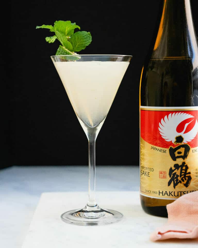 Sake Cocktail The Southside! A Couple Cooks