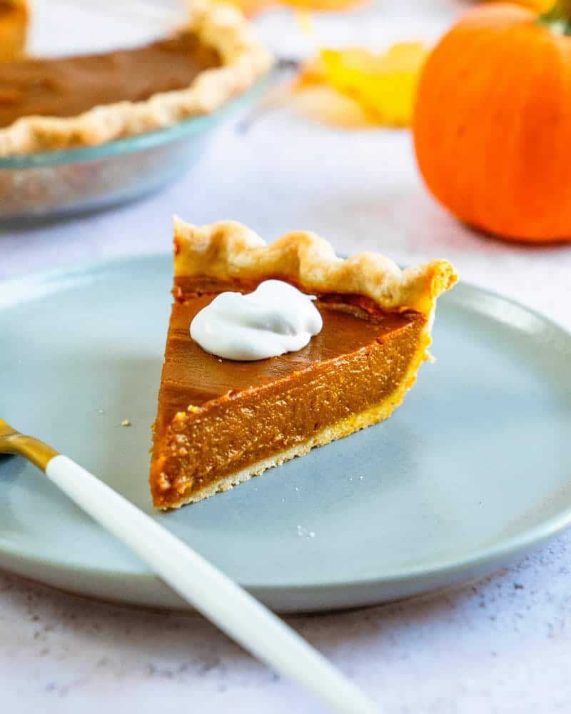 Vegan pumpkin pie