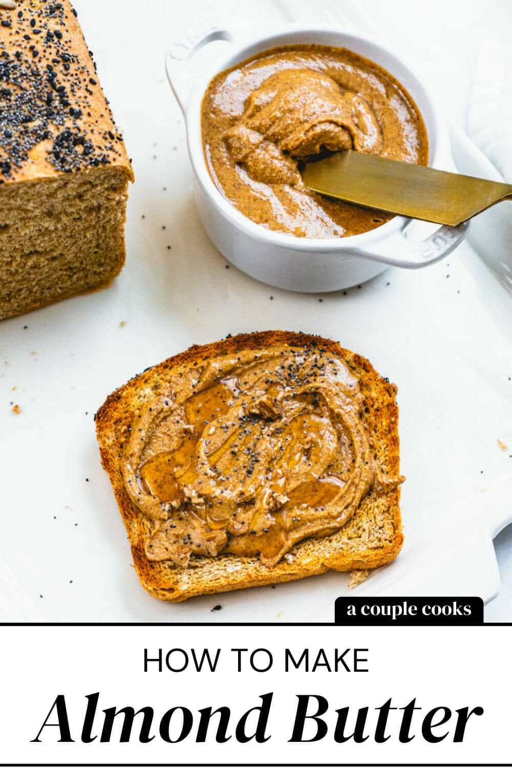 Easy Almond Butter Recipe (How To & Tips!) – A Couple Cooks